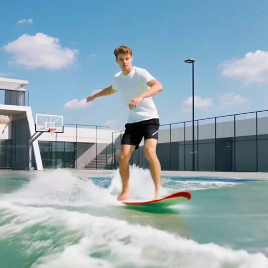 Surprise Surf Ride